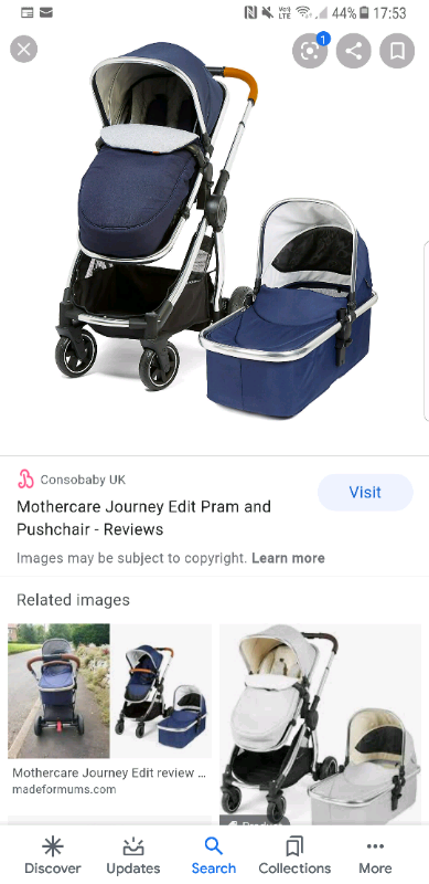 mothercare journey edit pram review